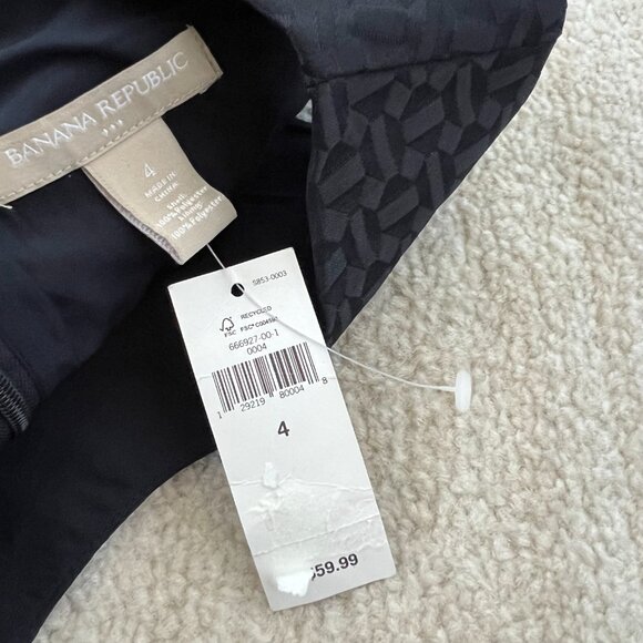 NWT Banana Republic Factory Sleeveless Work Blouse Top 4 - Picture 2 of 7